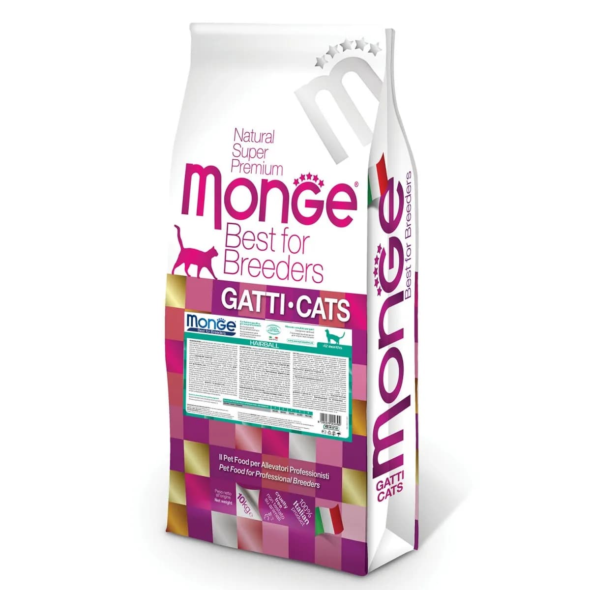 Monge Hairball сухой корм для выведения шерсти