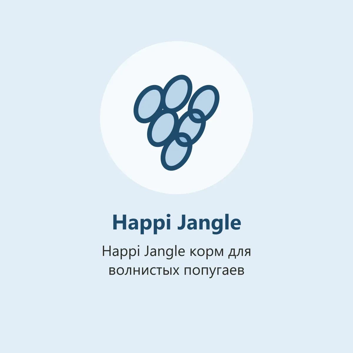 Happi Jangle корм для волнистых попугаев (фото-заглушка)